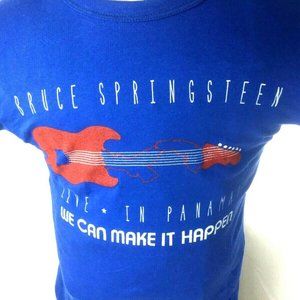 RARE Bruce Springsteen Live in Panama Concert Tee
